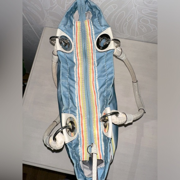 Coach Stripe Tote - Picture 4 of 10